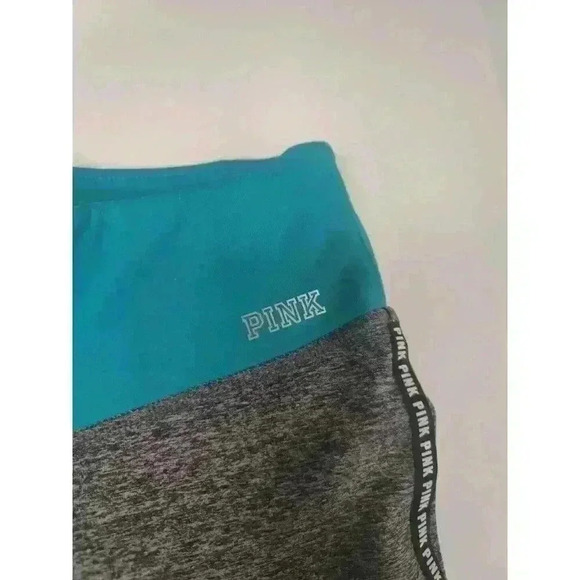 Pink Victorias Ultimate Yoga Pants Womens Extra Small Straight Leg Gray White - Picture 3 of 4